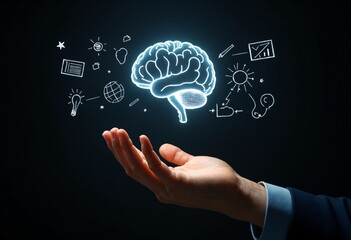 Empowering Minds: Innovation and Knowledge Visualized Through a Digital Brain