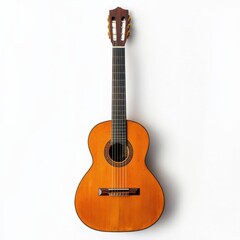 Obraz premium a classical guitar against a white background