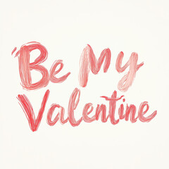 Obraz premium Valentine’s Day greeting card text.