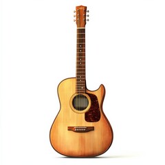 Obraz premium a wooden string guitar