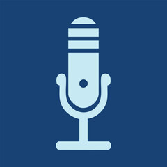 Microphone Icon Vector Illustration

