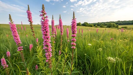 Beautiful flowers growing on Confetti fields