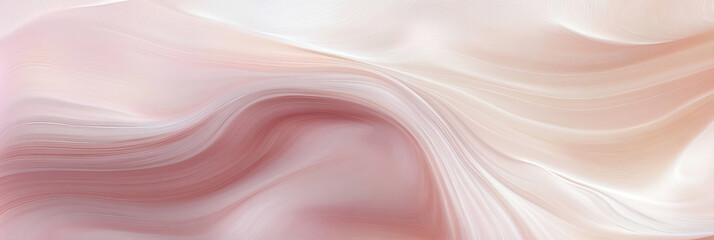 Fototapeta premium Abstract Waves of Soft Pastel Colors - Perfect for Backgrounds, Graphic Design Projects, and Artistic Creations to Enhance Visual Appeal and Inspire Creativity.