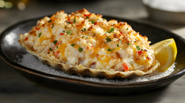 Crab-stuffed Shells: A Seafood Delight