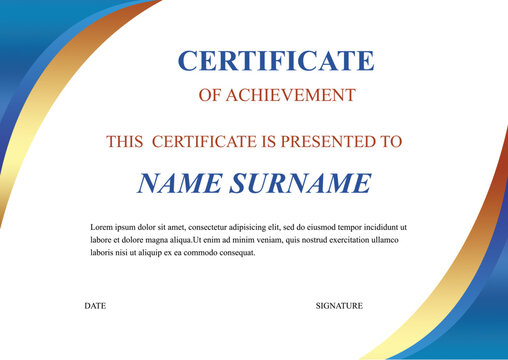  Elegant Certificate Template