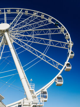 Abstract view of the Wheel in Panama City Beach, FL
