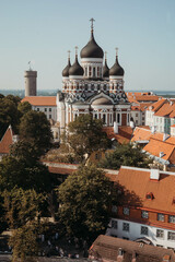 Tallinn, Estonia, the orthodox church