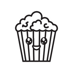kawaii food Coloring page, Bold and easy Coloring Page, kawaii coloring page, Kawaii Drink Coloring Page, cute kawaii food and drink Coloring Page, line art, black and white image
