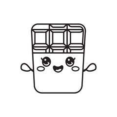 kawaii food Coloring page, Bold and easy Coloring Page, kawaii coloring page, Kawaii Drink Coloring Page, cute kawaii food and drink Coloring Page, line art, black and white image