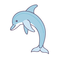 dolphin vector icon, dolphin vector illustration - simple illustration of dolphin, perfect for logos,and dolphin -themed designs.