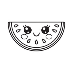 kawaii food Coloring page, Bold and easy Coloring Page, kawaii coloring page, Kawaii Drink Coloring Page, cute kawaii food and drink Coloring Page, line art, black and white image