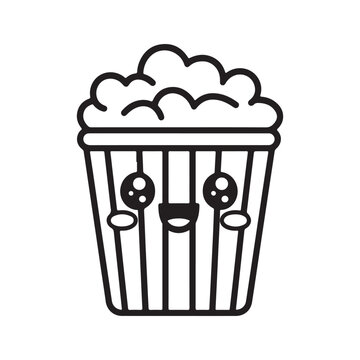 recommend clip art: kawaii food Coloring page, Bold and easy Coloring Page, kawaii coloring page, Kawaii Drink Coloring Page, cute kawaii food and drink Coloring Page, line art, black and white image