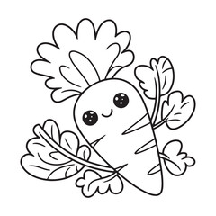 kawaii food Coloring page, Bold and easy Coloring Page, kawaii coloring page, Kawaii Drink Coloring Page, cute kawaii food and drink Coloring Page, line art, black and white image