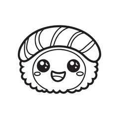kawaii food Coloring page, Bold and easy Coloring Page, kawaii coloring page, Kawaii Drink Coloring Page, cute kawaii food and drink Coloring Page, line art, black and white image