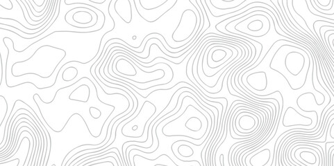 Abstract minimal The patter discovery vector topo map creative discovery White wave grid stripe line map topography. vector geographic contour mounted map background.