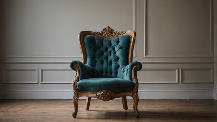 armchair in the room