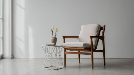 two chairs and table