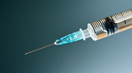 Medical injection procedure healthcare facility image of syringe clinical environment close-up viewpoint health awareness