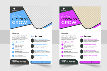 Business Marketing Flyer – Professional Corporate Flyer Design for Brand Promotion and Client Outreach.