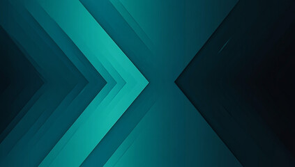 Obraz premium Abstract Geometric Design Featuring Layered Arrows in Blue Tones, Perfect for Backgrounds or Digital Art Projects to Enhance Visual Appeal and Creativity