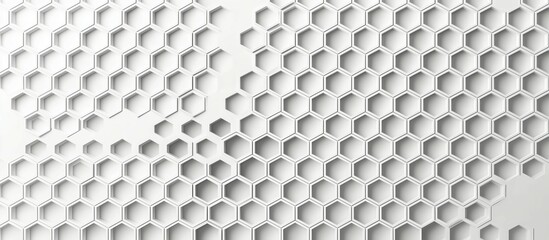 Naklejka premium 六角形の背景画像