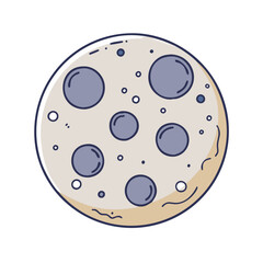 moon surface texture vector icon, moon surface texture vector illustration - simple illustration of moon surface texture, perfect for logos, and moon surface texture - themed designs.