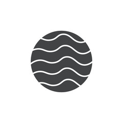 abstruct shape icon Flat logo set collection