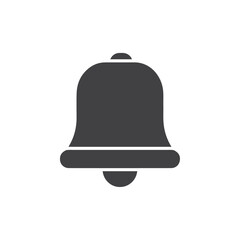 bell icon Flat logo set collection