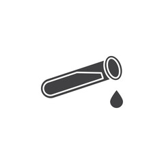 chemical icon Flat logo set collection