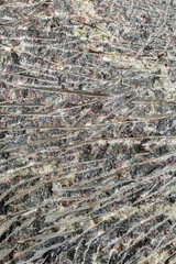 scrape marks on rock surface