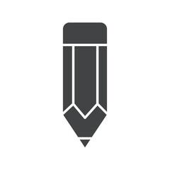 pencil icon Flat logo set collection