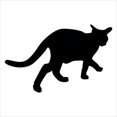 Animal Cat Silhouette vector illustration