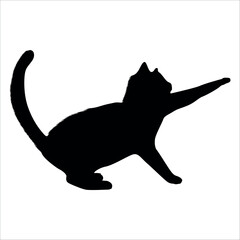 Animal Cat Silhouette vector illustration