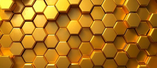 六角形の背景画像