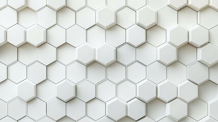 Naklejka premium 六角形の背景画像
