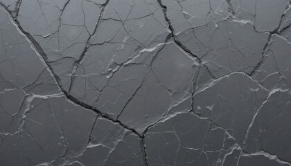 Detailed Cracked Concrete Surface with Intricate Patterns