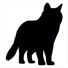 Animal Cat Silhouette vector illustration