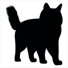 Animal Cat Silhouette vector illustration