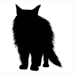 Animal Cat Silhouette vector illustration