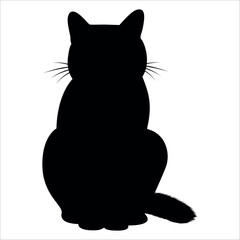 Animal Cat Silhouette vector illustration