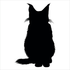 Animal Cat Silhouette vector illustration