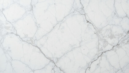 White Marble Surface with Gray Veining