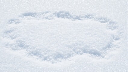Soft white snow glistening in sunlight showcasing its crystalline structure Perfect for winter themes