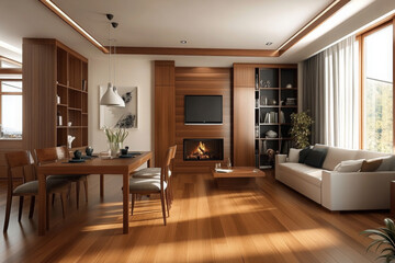 modern living room 
