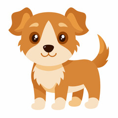 Dog puppy vector design