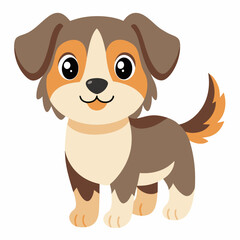 Dog puppy vector design
