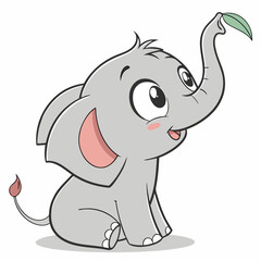 elephant with a sign