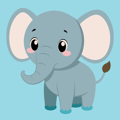 baby elephant cartoon