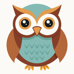 owl on vector