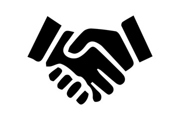 Handshake Icon, handshake vector illustration.